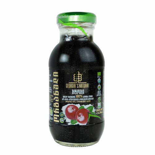 არომაპროდუქტი - წვენი ორგანული შტოში ცივად დაწურული 100% სუფთა წვენი 300მლ