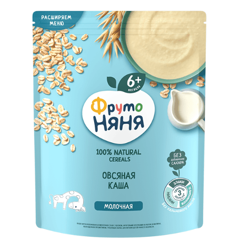 ფრუტო - ფაფა რძიანი შვრია /5თვ+/ 200გრ