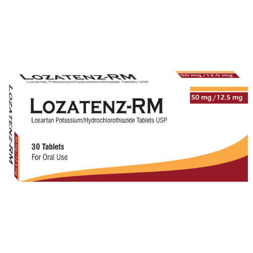 ლოზატენზი RM(H) ტაბლეტი  50მგ+12.5მგ #30