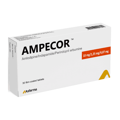 ამპეკორი ტაბლეტი 4.07მგ+10მგ+1.25მგ #30