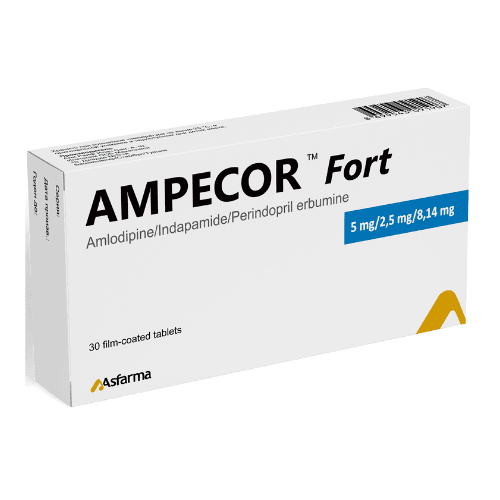 ამპეკორი ფორტე ტაბლეტი 8.14მგ+5მგ+2.5მგ #30