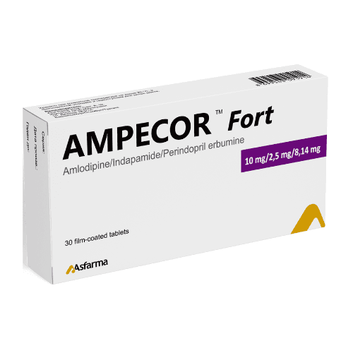 ამპეკორი ფორტე ტაბლეტი 8.14მგ+10მგ+2.5მგ #30
