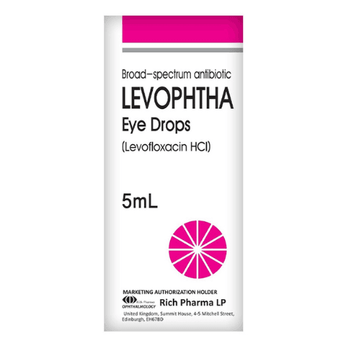 ლევოფტა წვეთები თვალის 5მგ/მლ 5მლ #1