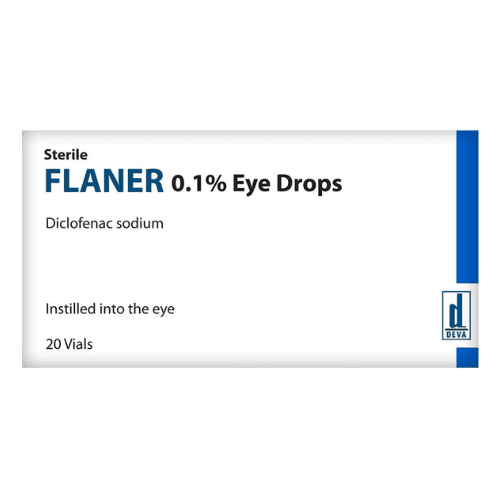 ფლანერი წვეთები თვალის 0.1% 0.3მლ #20