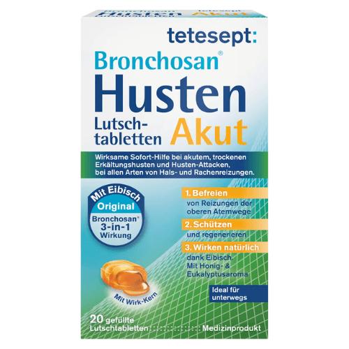 ტეტესეპტი ბრონქოსანი ხველის საწ. ტაბლეტი საწუწნი #20