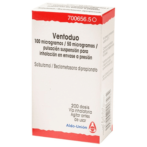ვენტოდუო სუსპენზია საინჰალაციო 100მკგ+50მკგ/1დოზა 200დოზა/10მლ ფლაკონი #1
