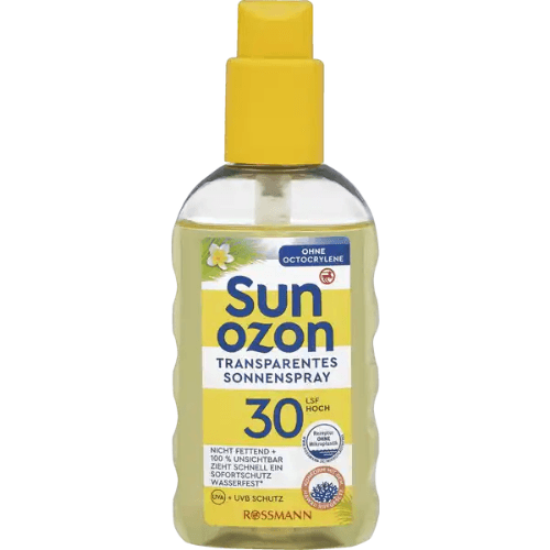 სანოზონი - მზისგან დამცავი სპრეი სახე/ტანი  SPF30 200მლ