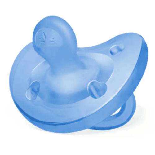ჩიკო - მატყუარა სილიკონის  ცისფერი /6-16თვ/