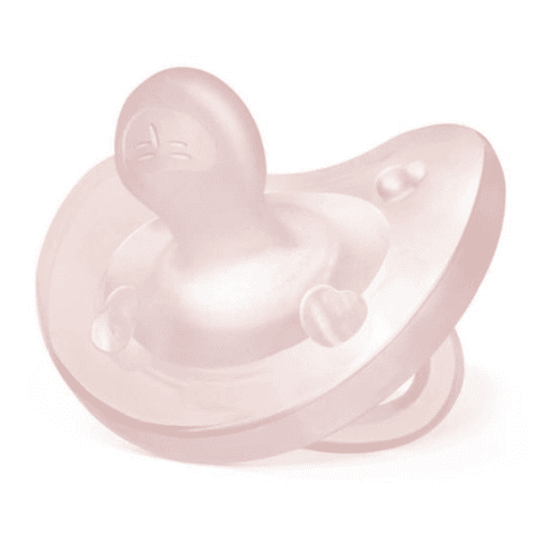 ჩიკო - მატყუარა სილიკონის ბეჟი /0-6თვ/