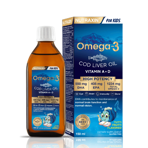 ნუტრაქსინი ომეგა-3 სიროფი 150მლ ფლაკონი #1