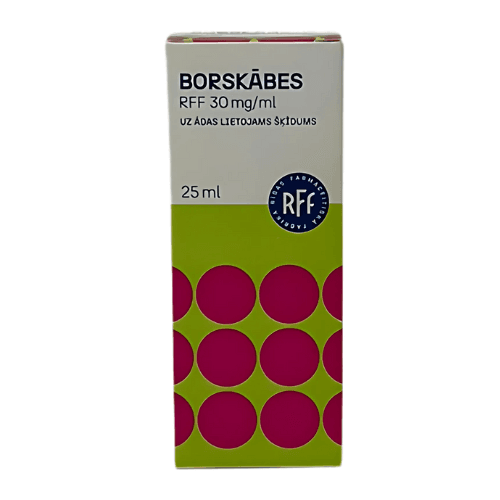 ბორის მჟავა RFF ხსნარი 30მგ/1მლ 25მლ ბოთლი #1