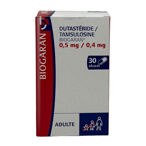 დუტასტერიდი/ტამსულოზინი ბიოგარანი კაფსულა 0.5მგ+0.4მგ ფლაკონი #30