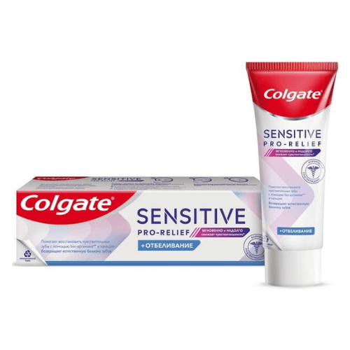ქოლგეითი - კბ/პასტა სენსიტივი Pro-Relief Whitening 75მლ