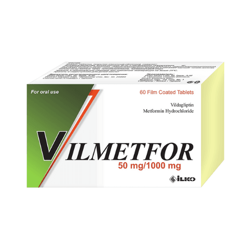 ვილმეტფორი ტაბლეტი 50მგ+1000მგ #60