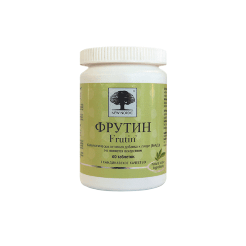 ნიუ ნორდიკი ფრუტინის გულძმარვის საწინააღმდეგო საღეჭი ტაბლეტი #60
