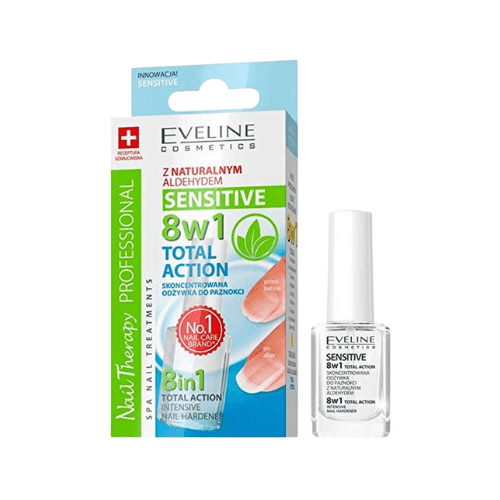 ეველაინი - ფრჩხილის თერაპია Sensitive 8X1 12მლ