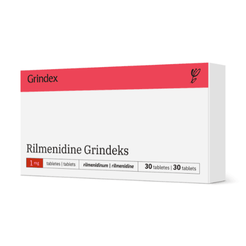 რილმენიდინ გრინდექსი ტაბლეტი 1მგ #30