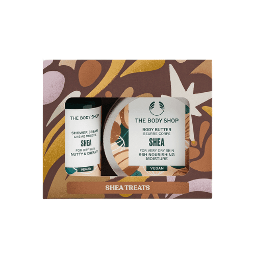 ბოდი შოპი - სასაჩუქრე ნაკრები XM25 G1 შია შხ. კრემი 60მლ. ტანის კარაქი 50მლ