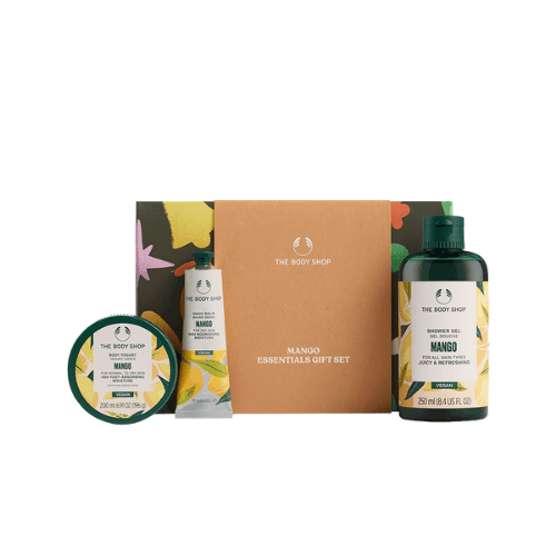 ბოდი შოპი - სასაჩუქრე ნაკრები XM25 G3 მანგო შხ.გელი 250მლ. იოგურტი 200მლ. ხელის კრემი 30მლ