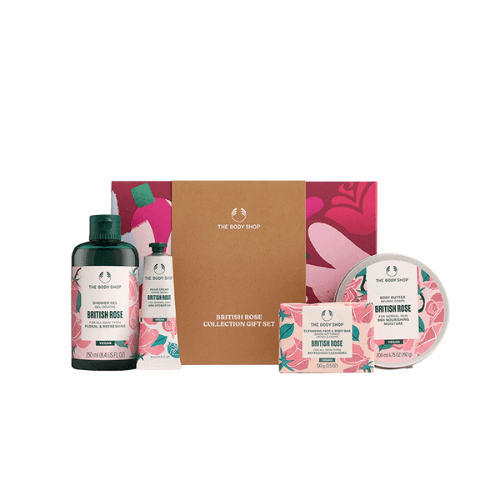 ბოდი შოპი - სასაჩუქრე ნაკრები XM25 G3 ბრიტანული ვარდი შხ.გელი 250მლ. ტანის კარაქი 200მლ. საპონი 100გ. ხელის კრემი 30მლ