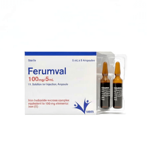 ფერუმვალი ი/ვ ხსნარი საინექციო. საინფუზიო 20მგ/1მლ 5მლ #5