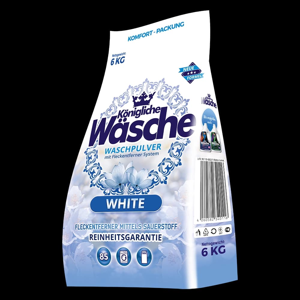 Wäsche - ვოში - თეთრი ქსოვილის სარეცხი ფხვნილი 6კგ