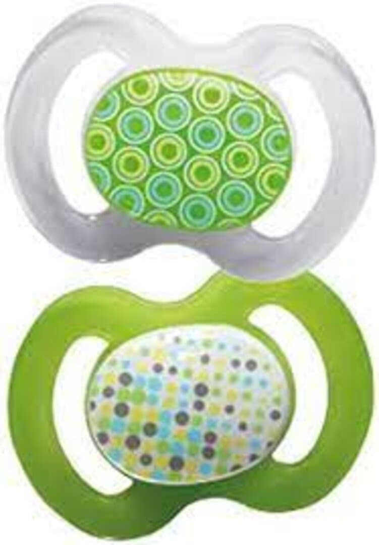 Baby Nova - სილიკონის წაკვეთილთავიანი მატყუარა, ზომა 3, რგოლის გარეშე (ღამის) (კოდი: 27260)