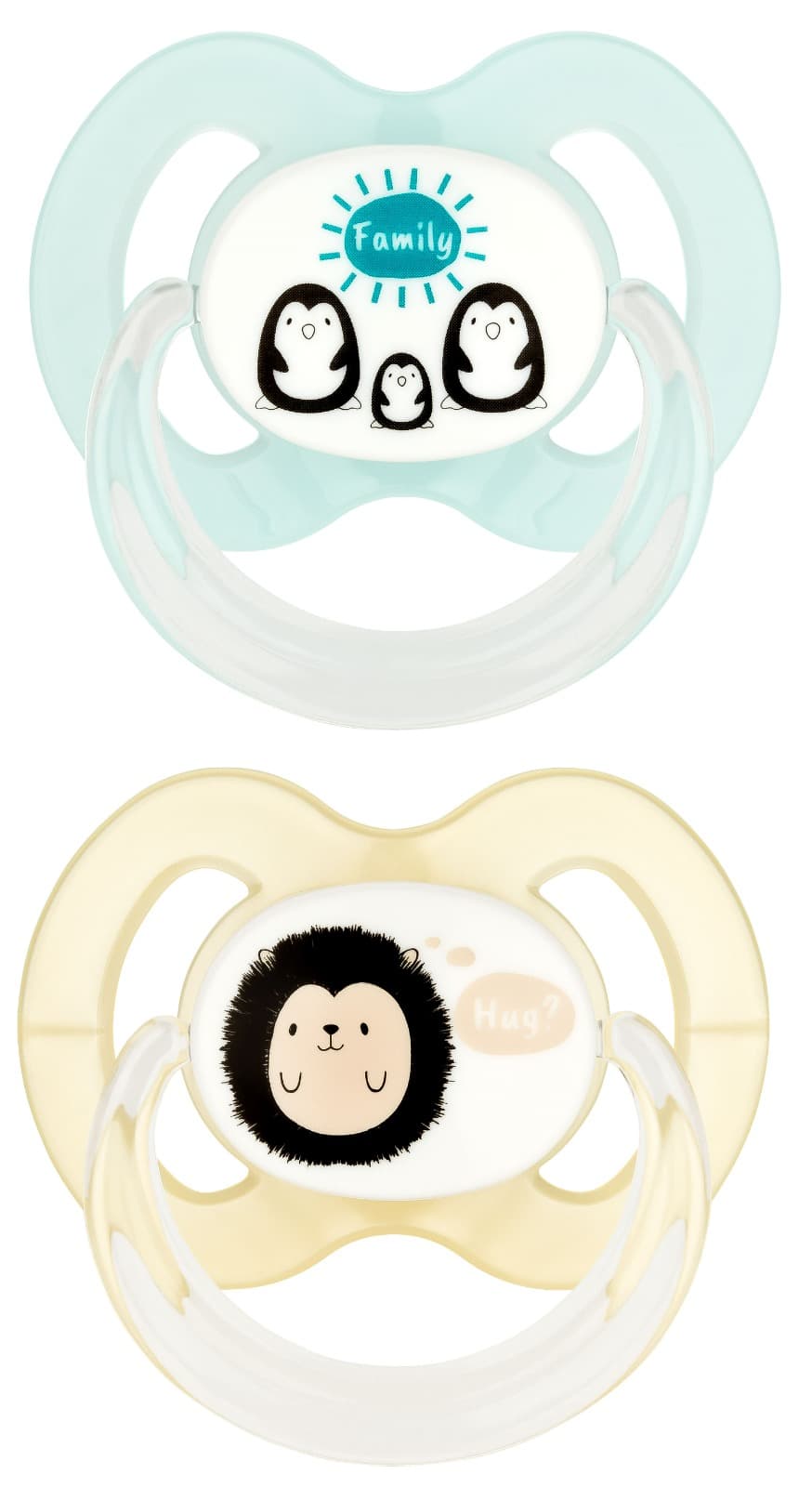 Baby Nova - სილიკონის წაკვეთილთავიანი ორთოდონტიული მატყუარა,18 თვიდან + სტერილიზაციის ყუთი