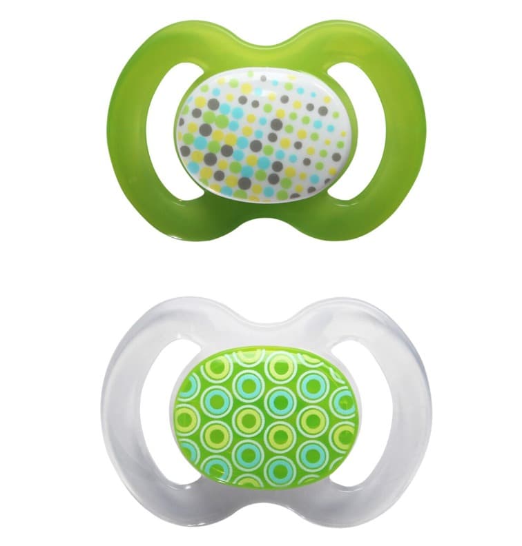 Baby Nova - სილიკონის წაკვეთილთავიანი მატყუარა, ზომა 1, რგოლის გარეშე (ღამის) (კოდი: 27230)