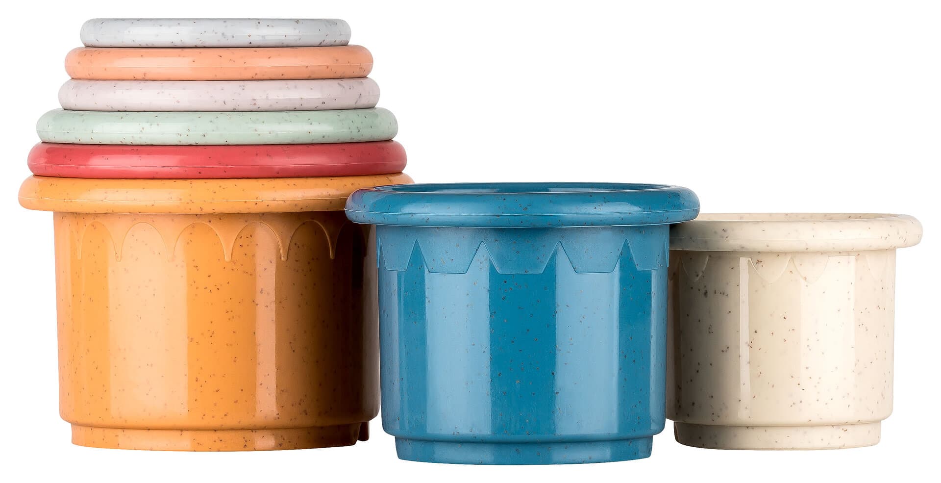 Baby Nova - სათამაშო ასაწყობი ჭიქა ახალი კოლექცია