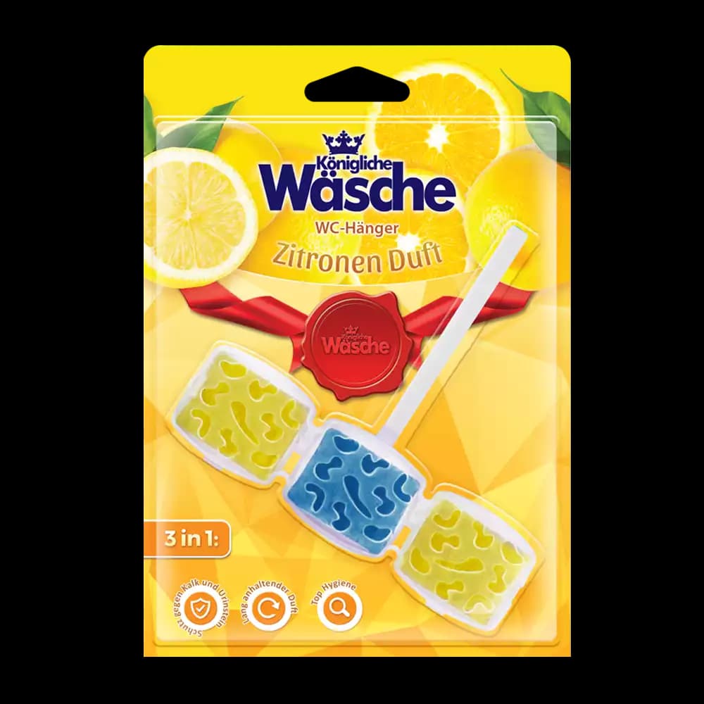 Könilgliche Wasche „სამეფო რეცხვა“ ვოში - უნიტაზის საწმენდი არომატიაზატორი - ლიმონი 1ც