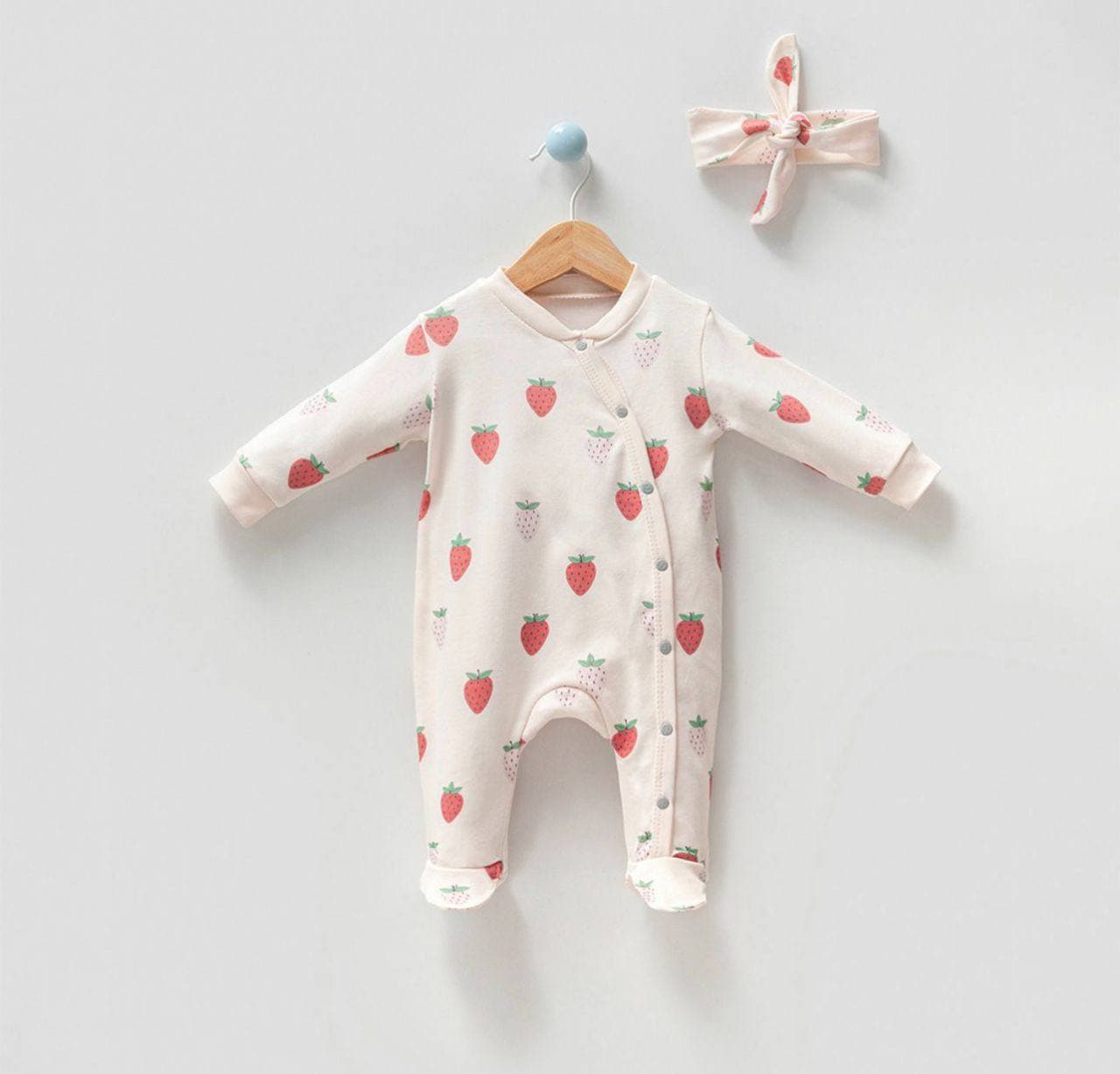 Bubbles - მარწყვი ბოდე + თავსამაგრი