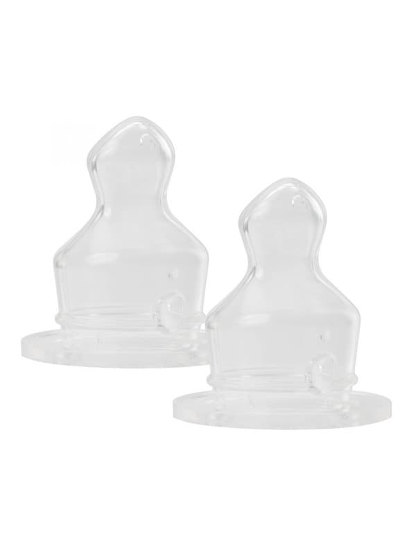 Baby Nova - სტანდარტული საკვები ბოთლის სილიკონის ანტიკოლიკი საწოვარა (მანის ფაფა, რძის პიურე, ბრინჯის ფაფა) (კოდი: 15303)