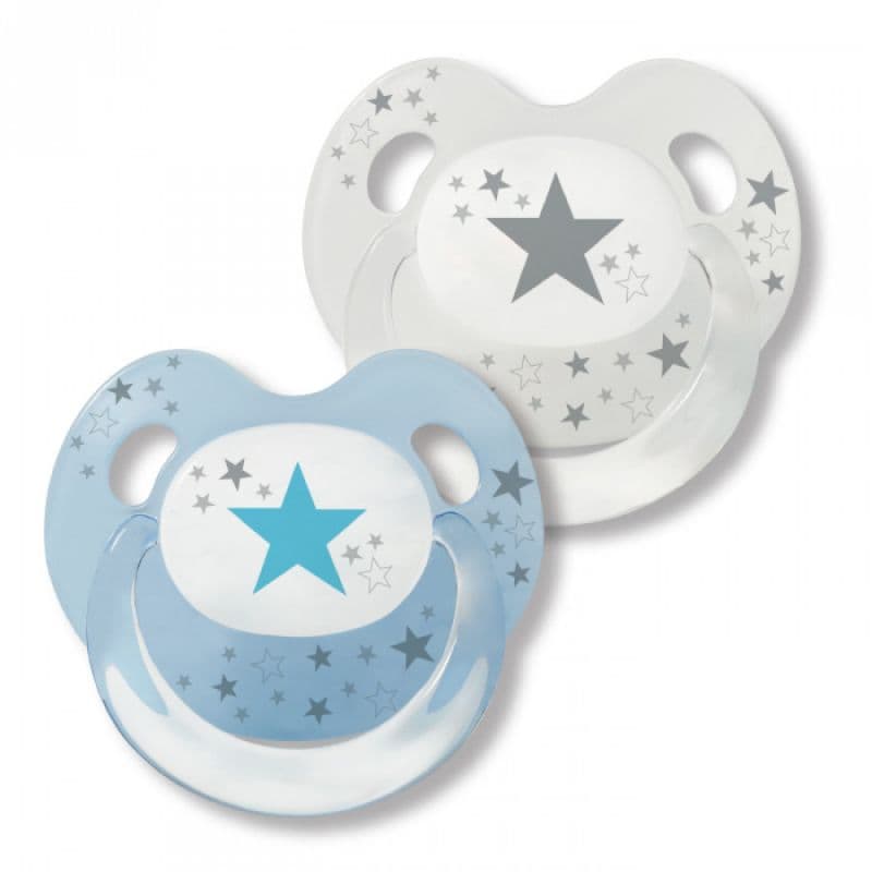 Baby Nova - მატყუარა სილიკონის წაკვეთილ თავიანი 0-6 თვეზე