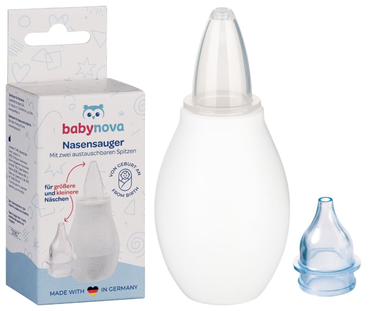 Baby Nova - ცხვირის ასპირატორი