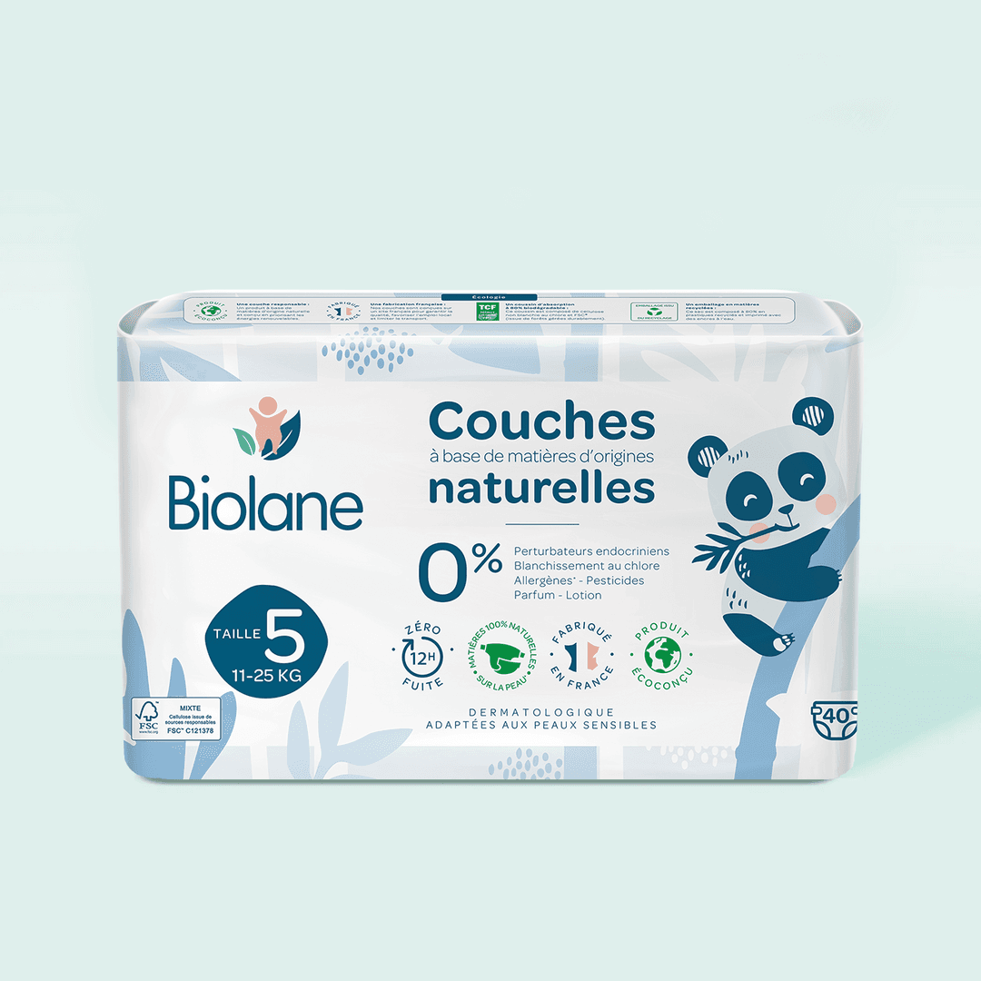 Biolane - ჩვილის საფენი 11-25 კგ 40 ცალი