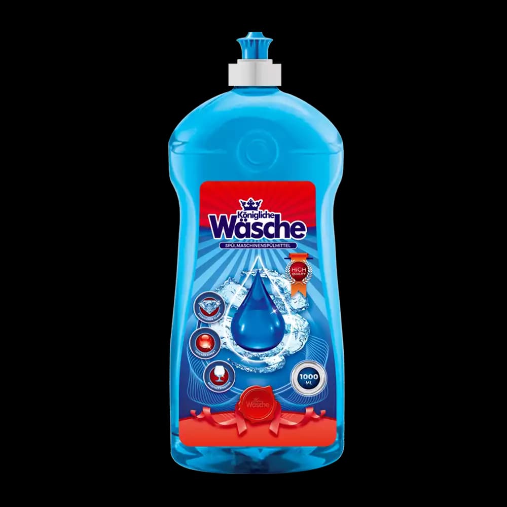 Königliche Wäsche - ჭურჭლის საპრიალებელი დამხმარე სითხე 1000 მლ