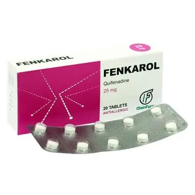 ფენკაროლი 25მგ #20ტ