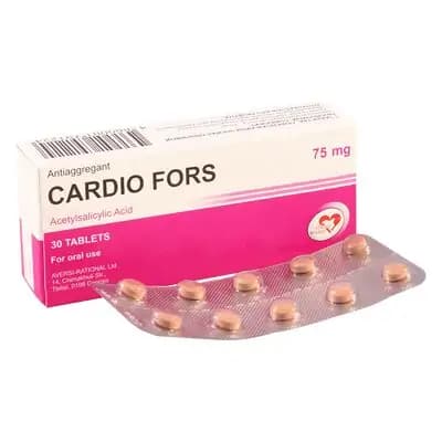 კარდიო ფორსი 75მგ #30ტ