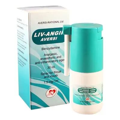 ლივ-ანგინი 0.15% 30მლ სპრეი