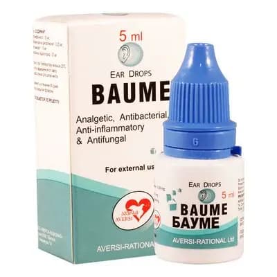 ბაუმე 5მლ ყურის წვეთები