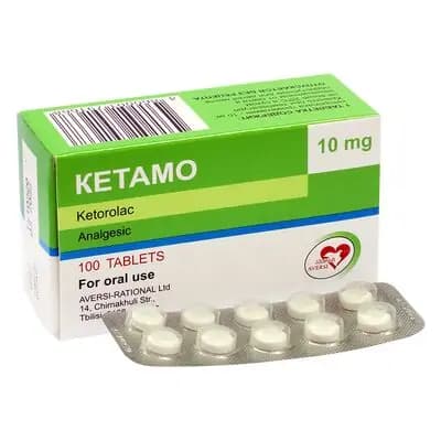 კეტამო 10მგ #10ტ