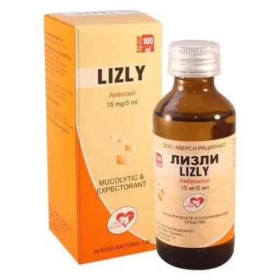 ლიზლი 15მგ/5მლ 100მლ სიროფი