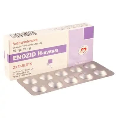 ენოზიდი-H 10მგ/25მგ #20ტ