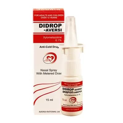 დიდროფი 0.1% 15მლ ცხ.სპრეი