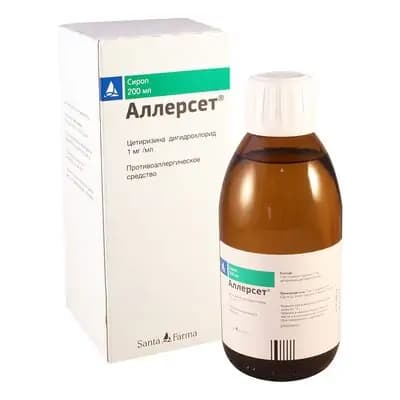 ალერსეტი 1მგ/მლ 200მლ სიროფი