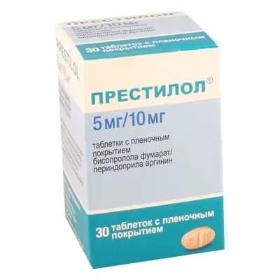 პრესტილოლი 5/10მგ #30ტ