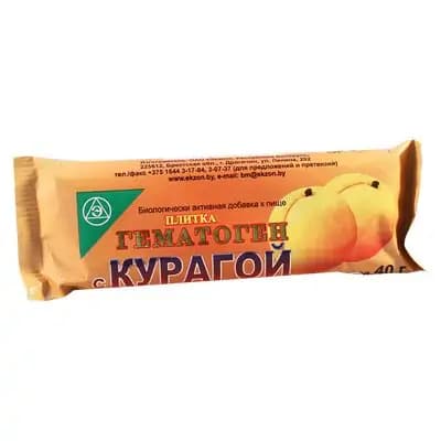 ჰემატოგენი გარგარით 40გ
