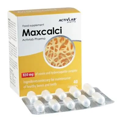 მაქსკალცი 830მგ #40კაფს