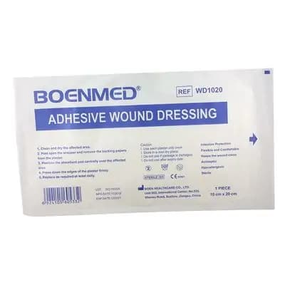 პლასტირი ჭრილობის 10x20სმ